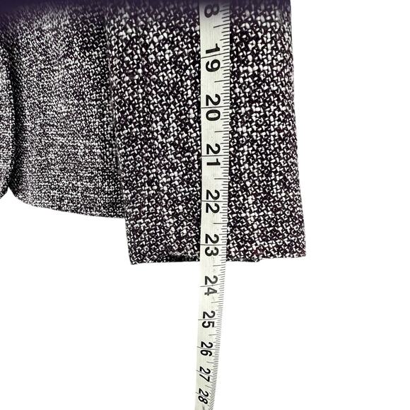 Kasper Pantsuit Set Women 4 Purple Tweed Blazer Gray Pants Office Siren Corpcore - Picture 8 of 16